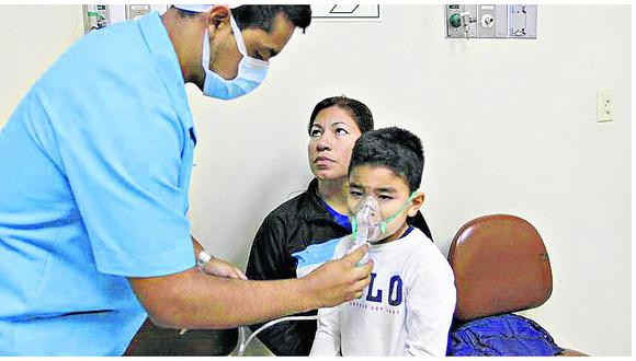 Cuidado. neumonía ataca a 218 niños en la región Junín
