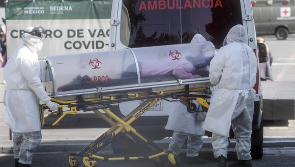 México registró 462 nuevas muertes y 7.030 casos por coronavirus en las últimas 24 horas. (Foto: PEDRO PARDO / AFP)