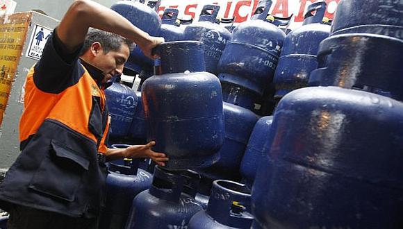 Precio de balón de gas doméstico subió 2,9% en el Perú 