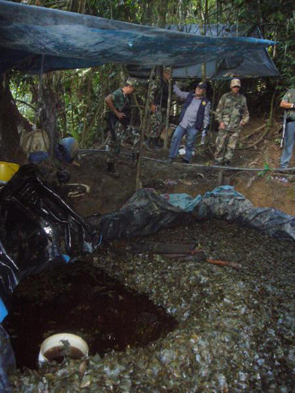 VRAE: Narcotraficantes crean sus propios insumos para elaborar droga