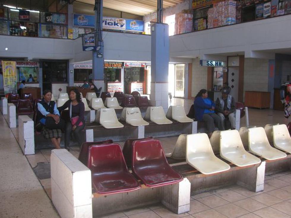 Así lució el terminal internacional esta mañana