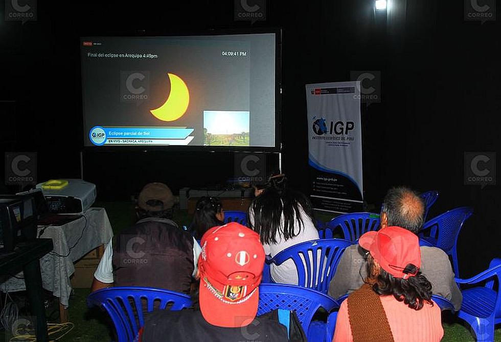 La experiencia de observar el eclipse solar (FOTOS)