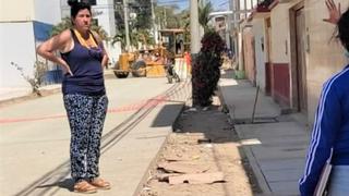Vecinos de Piura denuncian deficiencias en obra de pistas y veredas
