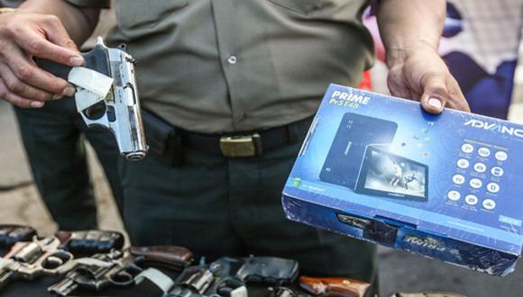 Miras las tablets que el Ministerio del Interior entregará a cambio de armas