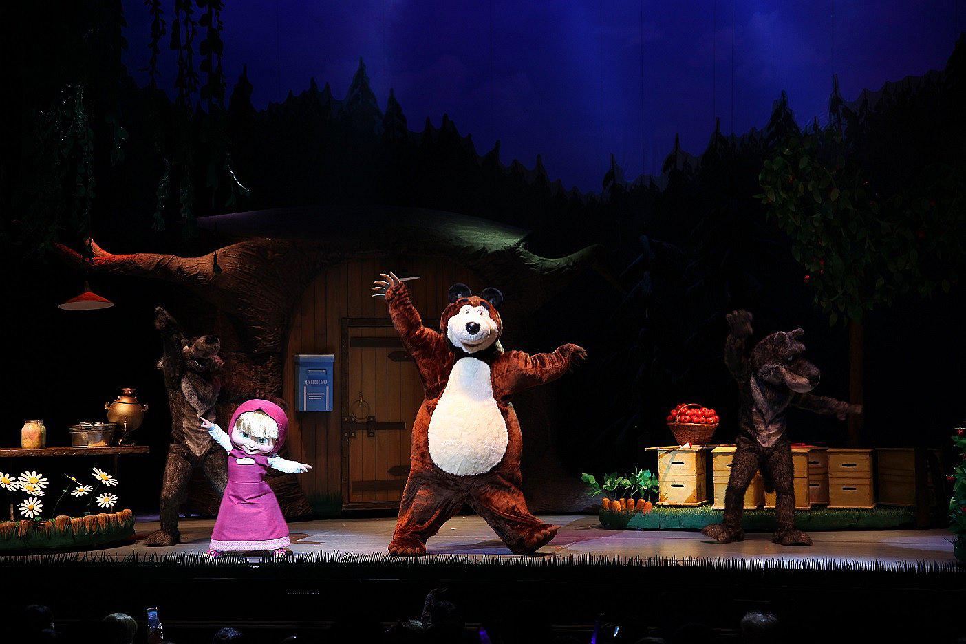 Masha y El oso llegarán por primera vez al Peru