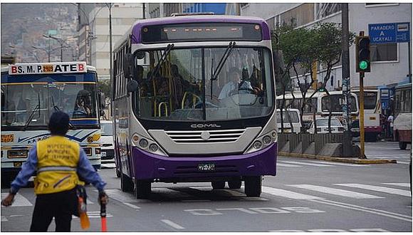 Setenta buses del Corredor Morado brindarán servicio desde SJL hasta San Isidro
