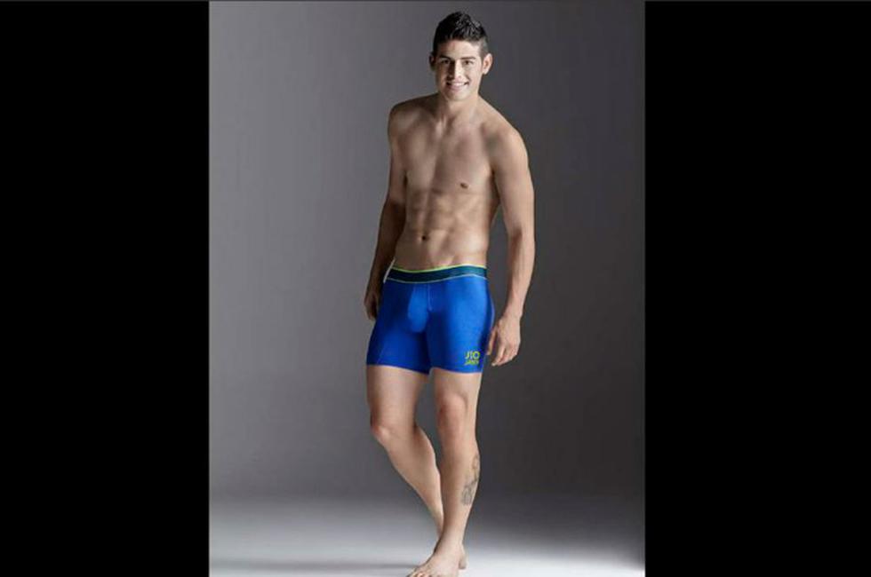 Conoce la nueva faceta de James Rodríguez: modelo de ropa interior (VIDEO) 