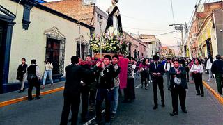 Inédita celebración del Viernes Santo en Arequipa