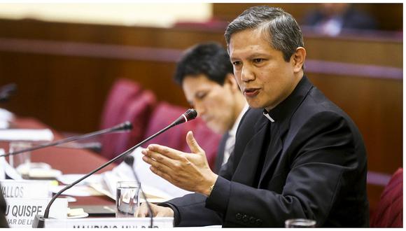 Obispo Raúl Chau sobre caso Moreno: “Arzobispado fue sorprendido”