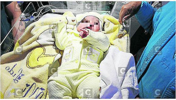Huancayo: nace superbebé de casi 5 kilos de peso y por parto natural 