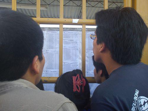 Relación de ingresantes a la universidad Basadre