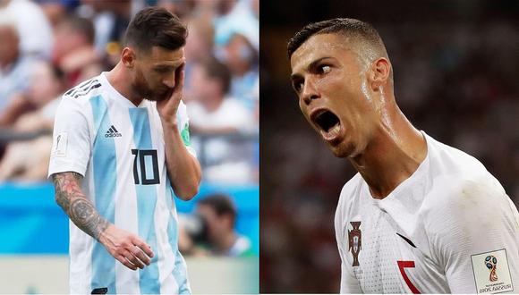 Messi y Ronaldo: Los dos mejores del planeta eliminados de Rusia 2018