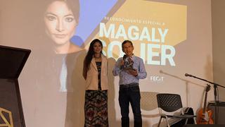 Magaly Solier recibe reconocimiento especial en Trujillo 