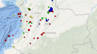 Sismo de magnitud 4.8 sacude el este de Colombia sin dejar víctimas