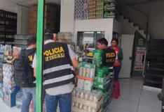 Incautan miles de cigarrillos ‘bamba’ que iban a ser vendidos en fiestas navideñas en Lima