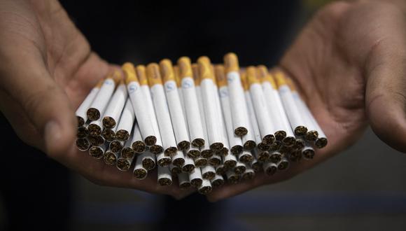 Entre los datos que destacan los estudios figura que en el último año el 22, 3% de la población mundial consumían tabaco. (Foto:  Yuri CORTEZ / AFP)