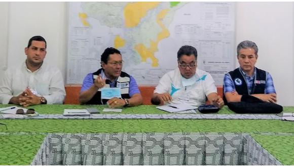 El gobernador de Loreto, Elisbán Ochoa, hizo el anunció tras reunirse con el COER y los alcaldes distritales de la región.