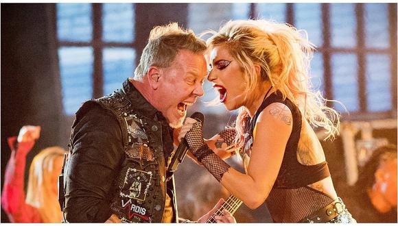 ​Grammys 2017: el error que enfureció al vocalista de Metallica durante show con Lady Gaga (VIDEO)