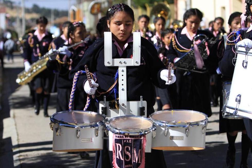 Así se realizó el concurso de bandas en Concepción (FOTOS)