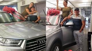 Karla Tarazona: Su esposo le regala un Audi de 90 mil dólares por su primer mes de casados