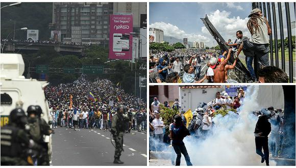 Venezuela: Protestas contra Maduro dejan tres muertos y más de 57 heridos (VIDEO)