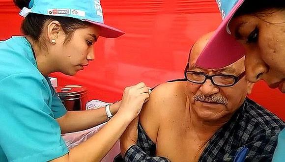 Pobladores de Ticlio Chico son vacunados contra la influenza (VIDEO)