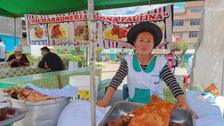 Comerciantes hacen ferias gastronómicas frente a locales de votación en Huancayo