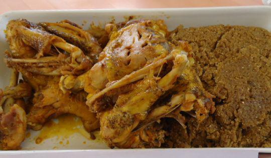 Sango con gallina criolla gana concurso gastronómico