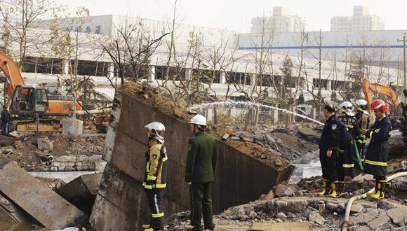 China: Explosión en planta química deja un muerto y 12 desaparecidos