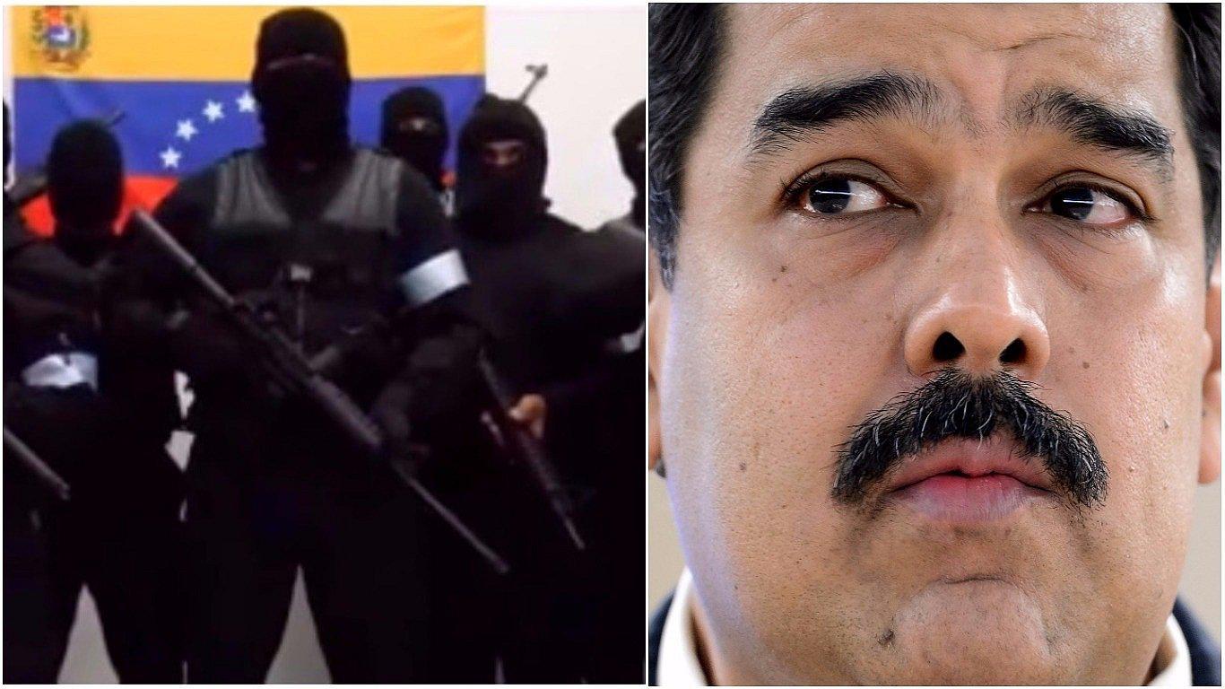 Grupo armado lanza advertencia a Nicolás Maduro: "Respondamos balas con balas" (VIDEO)