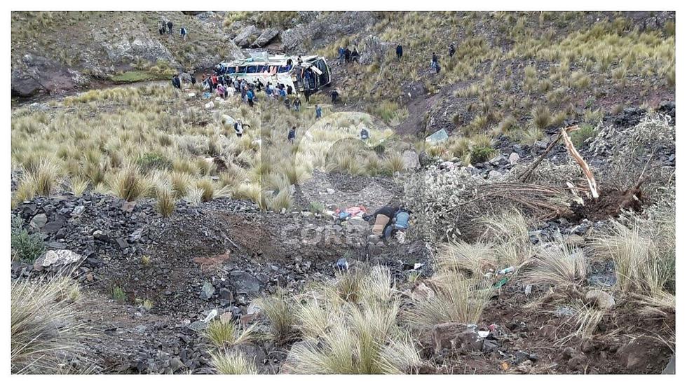 Tragedia en Puquio: 10 muertos deja caída de bus que iba de Lima a Cusco (FOTOS)