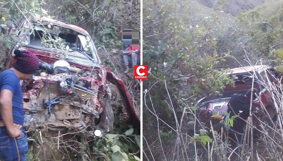 Accidente de tránsito en Huarmaca deja dos heridos