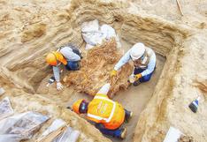 Chilca: hallan 8 fardos funerarios con más de 800 años de antigüedad