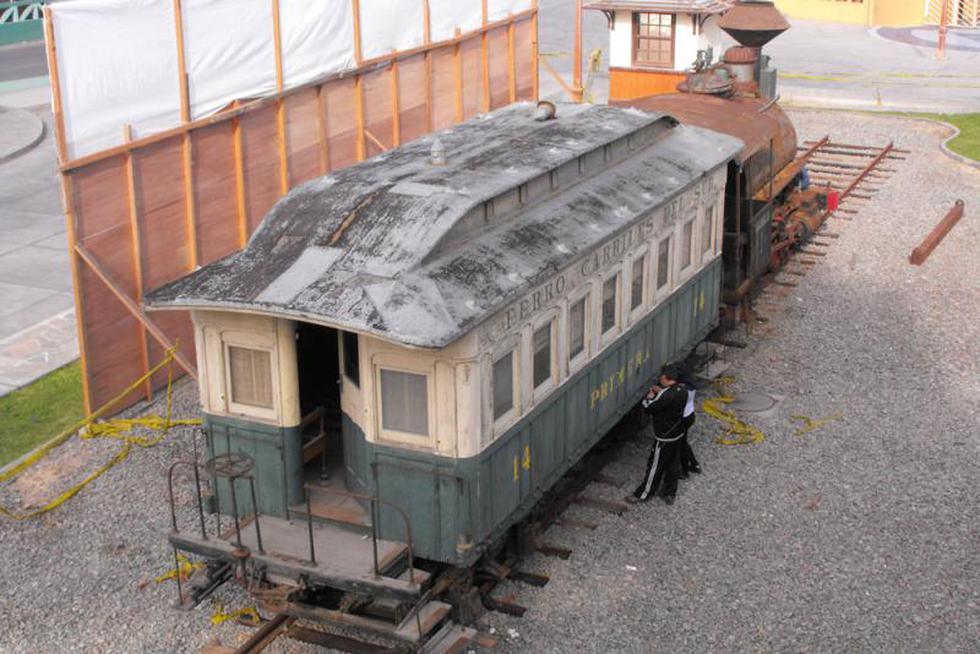 Expertos restaurarán locomotora "La Mollendina"