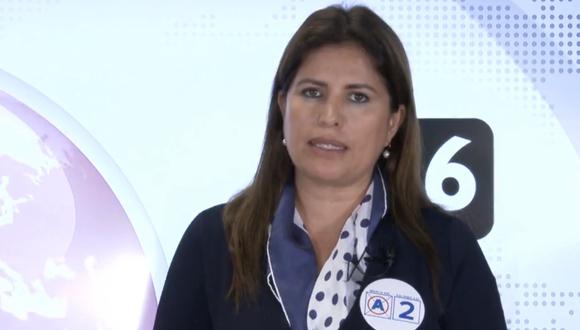 Carmen Omonte: “Falta alrededor de 118 hospitales para esa universalización de salud que prometió Vizcarra”