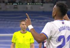 Real Madrid celebra: Rodrygo anotó el 3-0 sobre Levante en LaLiga (VIDEO)