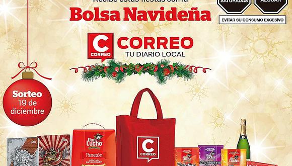 Diario Correo regala canastas navideñas a sus fieles lectores 