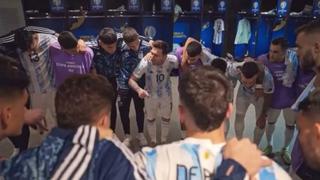 Lionel Messi: el inédito video de la arenga de la ‘Pulga’ a Argentina 