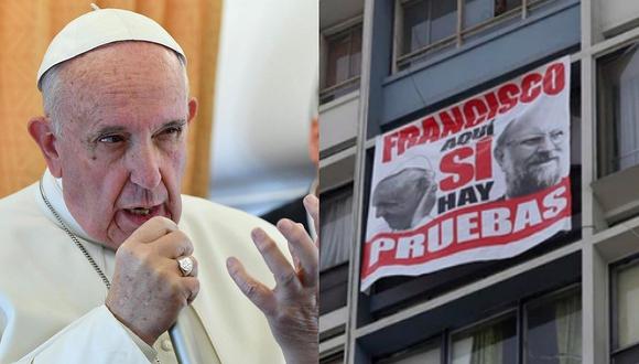 ​Afiche reclama al Papa por casos de abusos: "Francisco, aquí sí hay pruebas"