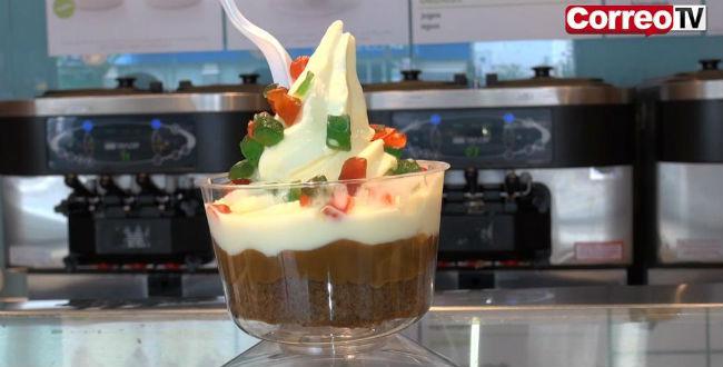 Yogur helado, una refrescante propuesta para esta Navidad