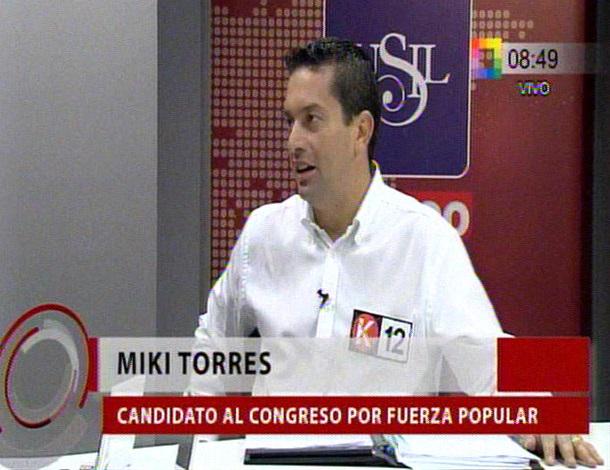 ​Fujimorismo: Hijo de Carlos Torres postula al Congreso y admite que hubo delitos