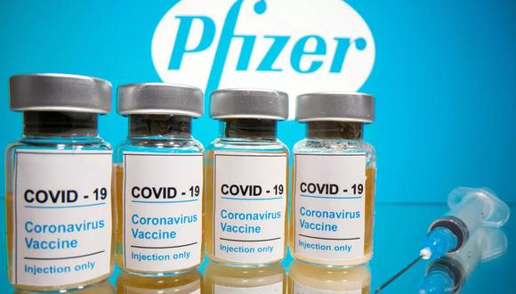 Primer lote de vacuna Pfizer llega a Perú. (Foto: Reuters)