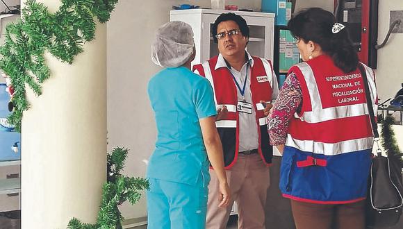 La Sunafil detecta irregularidades en entidades del sector Salud y Transporte