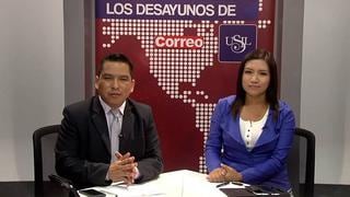 Los Desayunos de Correo y Usil: Programa del 25 de agosto