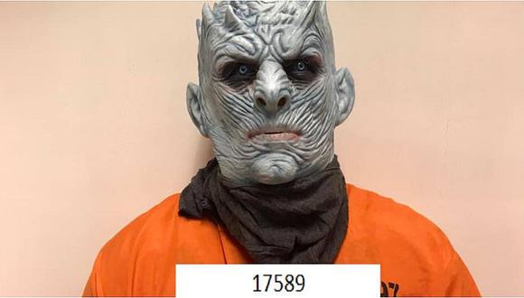 Game of Thrones': sujeto utilizaba mascara del 'Rey de la noche' para asechar a sus víctimas MISCELANEA | CORREO