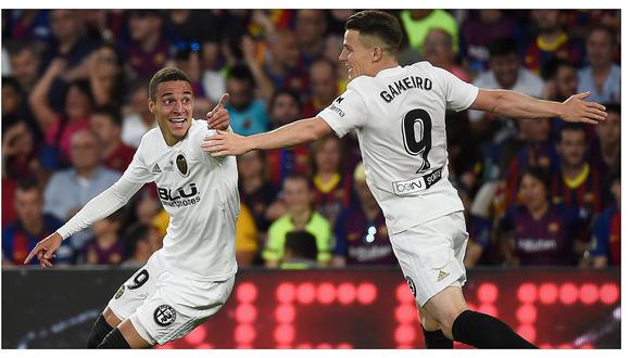 Valencia derrotó 2-1 al Barcelona y se proclamó campeón de la Copa del Rey (FOTOS y VIDEO)