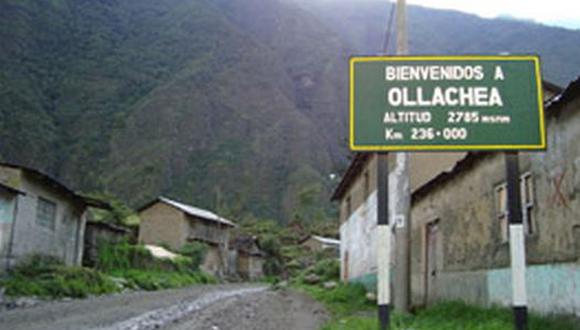 Ollanta Humala no pudo llegar a Ollachea por excesiva neblina