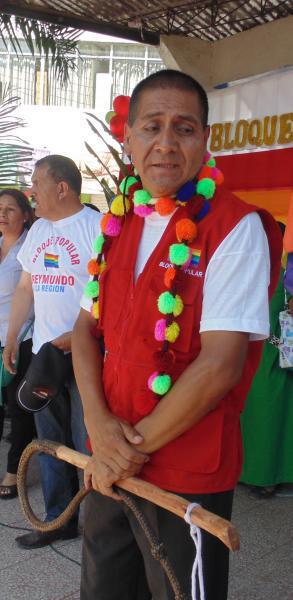 Conocido como "Latigo" gobernará distrito de Perené