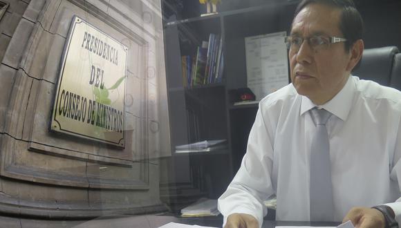 Gobernador de Huánuco, Erasmo Fernández, informa que PCM sesionará en Huánuco/ Foto: Correo