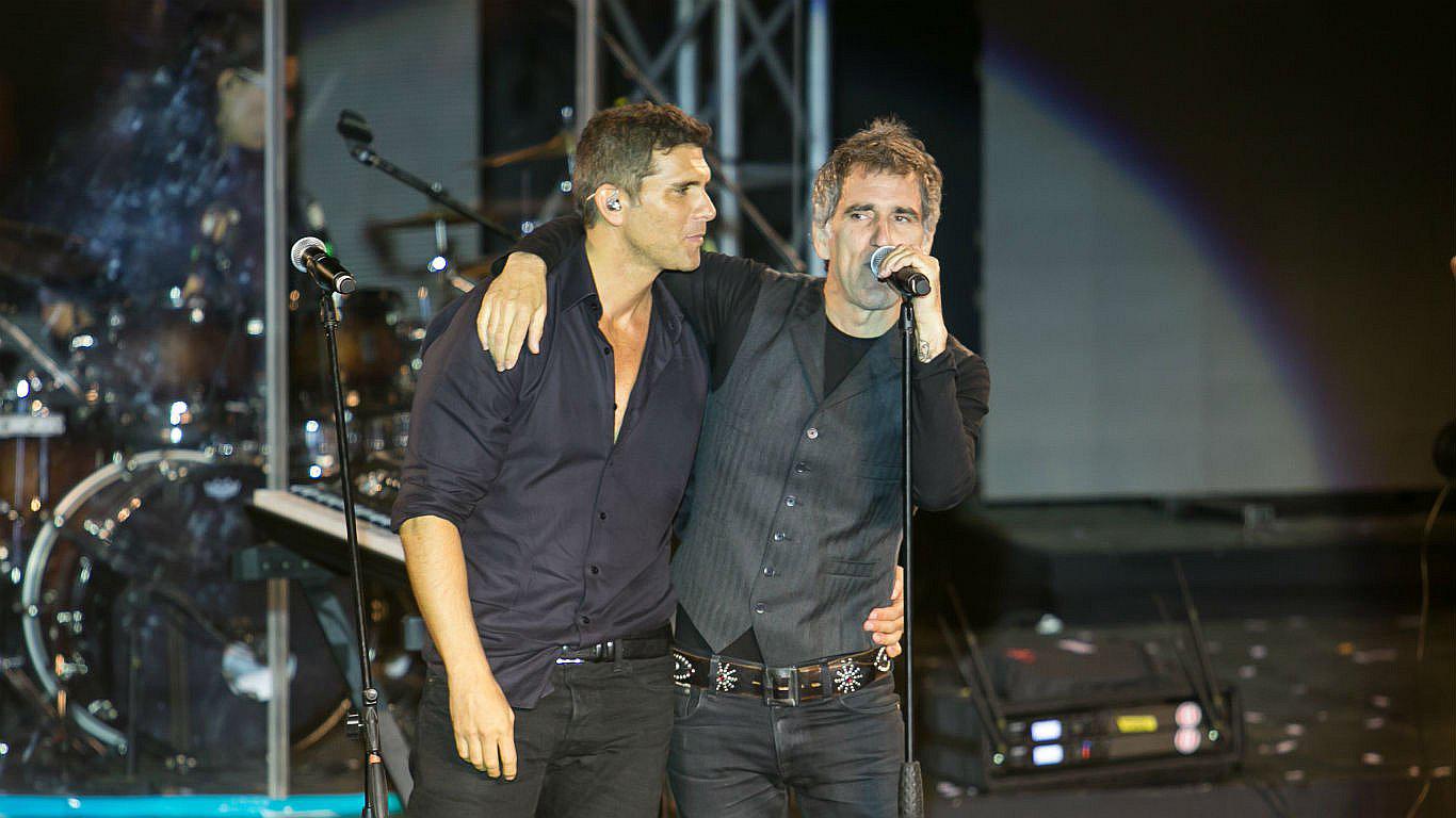 Así fue la presentación de Mikel Erentxun en concierto de Christian Meier